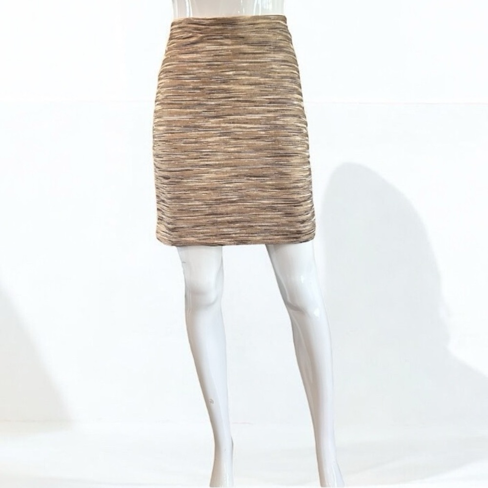 NWT Michael Kors Knit Metallic Mini Skirt